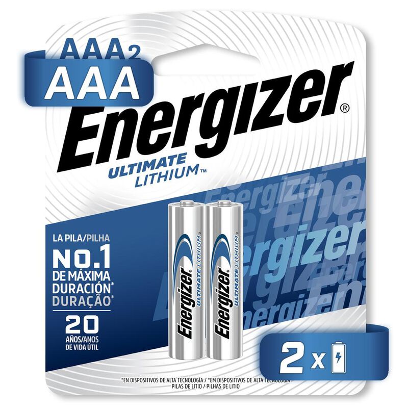 Pila Energizer AAA Blister 2 Unidades image number null