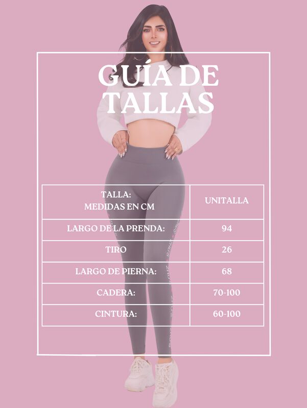 Mallas Deportivas Leggins Gym Interior T&eacute;rmico ... image number null