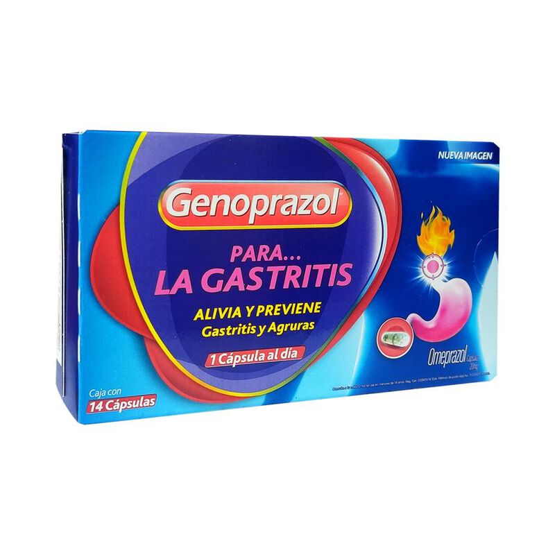 Genoprazol 20 Mg 14 C&aacute;psula(s) image number null