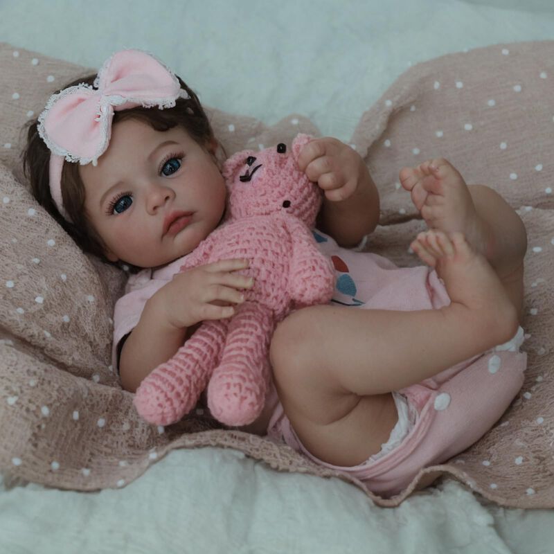 Mu&ntilde;eca Reborn Scom Meadow Lifelike De 45 Cm Con... image number null