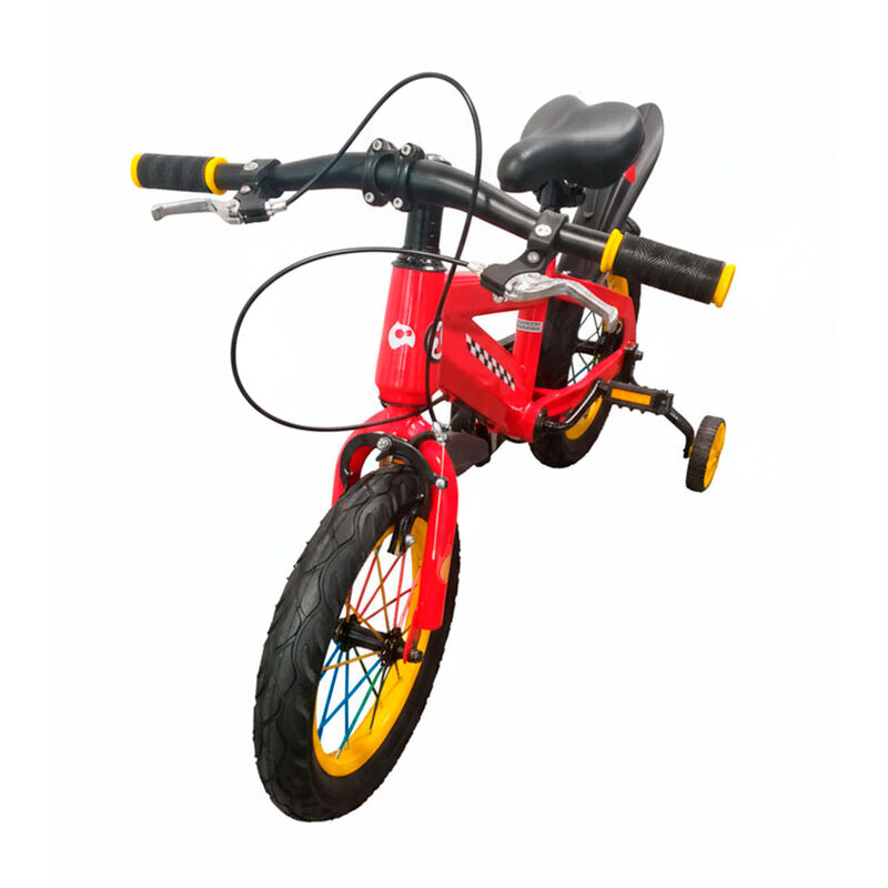 Bicicleta Infantil R14 Con Ruedas De Apoyo, Dob... image number null