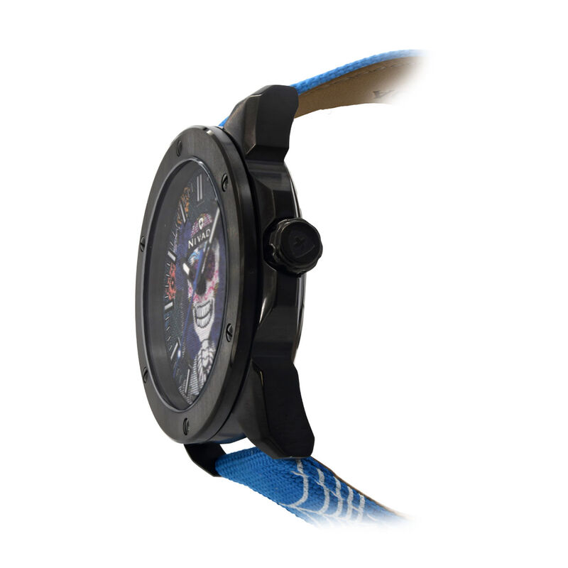 Reloj Nivada Catrina Pvd/Nylon Azul &Iacute;ndices image number null