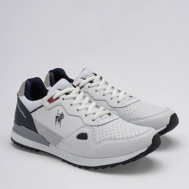 American Polo Tenis urbano para hombre. Blanco ... image number null