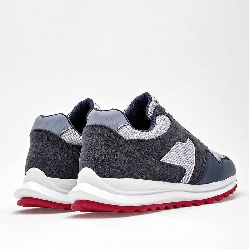 Mora Urban Tenis urbano para hombre marino gris... image number null