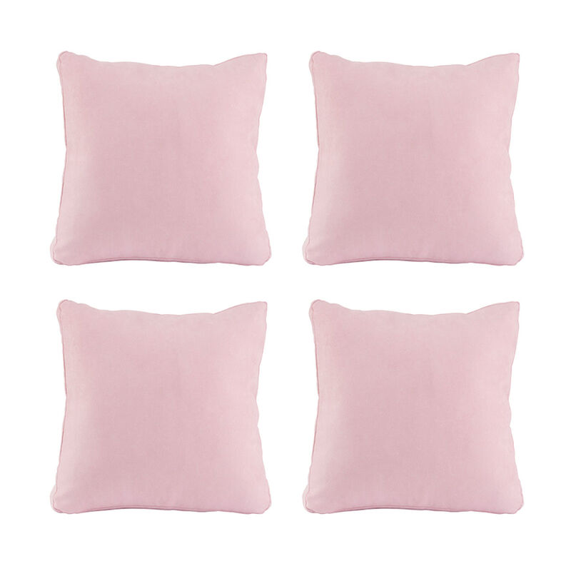 Set de 4 Cojines Dicasa ZitaOne Rosa image number null