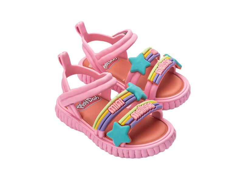 Sandalias Mini Melissa Create + Play Doh Color ... image number null