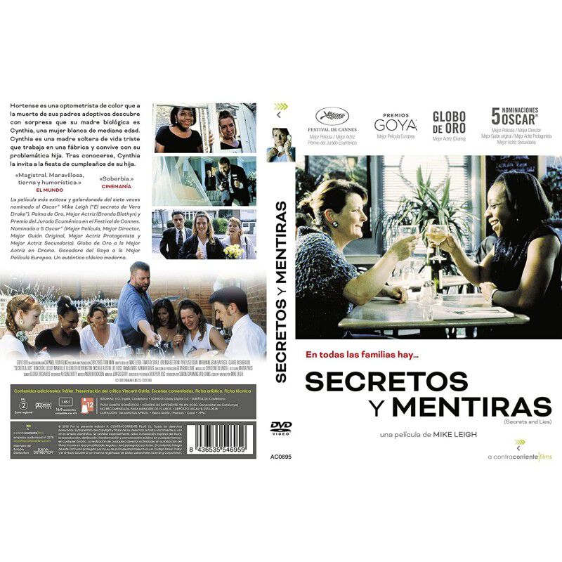 Secretos Y Mentiras [dvd] image number null