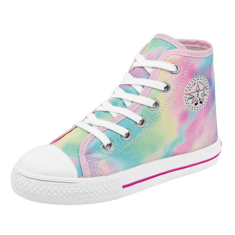 Esmeralda Tenis urbano para ni&ntilde;a rosa multicolo... image number null