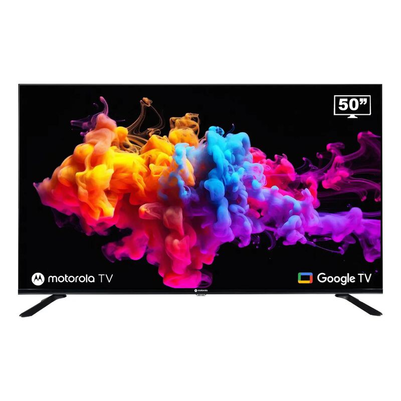 Motorola Smart Tv 50" 4k Qled Google Tv 5.0 - P... image number null