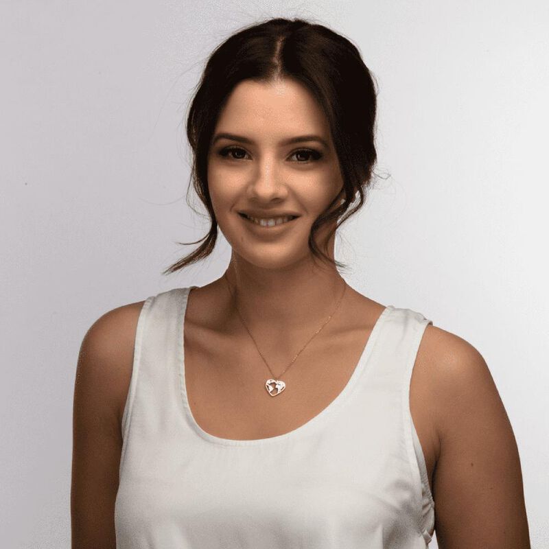 Collar Mujer Coraz&oacute;n Acero Inoxidable, Regalos ... image number null