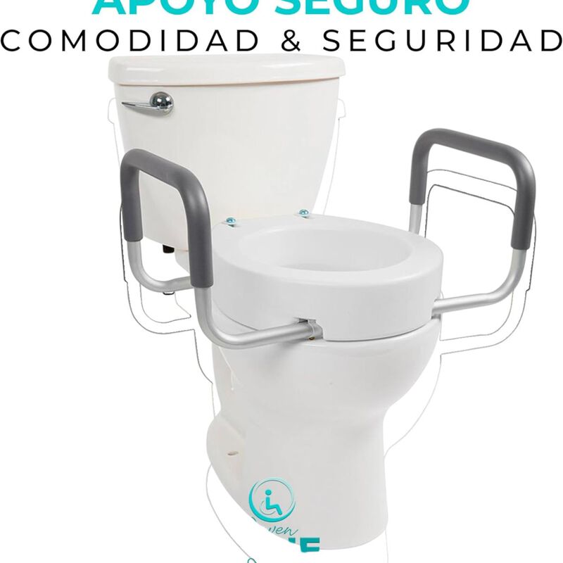 Incremento Wc Lujo (altura 9cm): Descansa Brazo... image number null