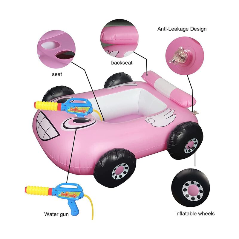 Flotador Inflable Para Beb&eacute; Con Techo Solar Int... image number null