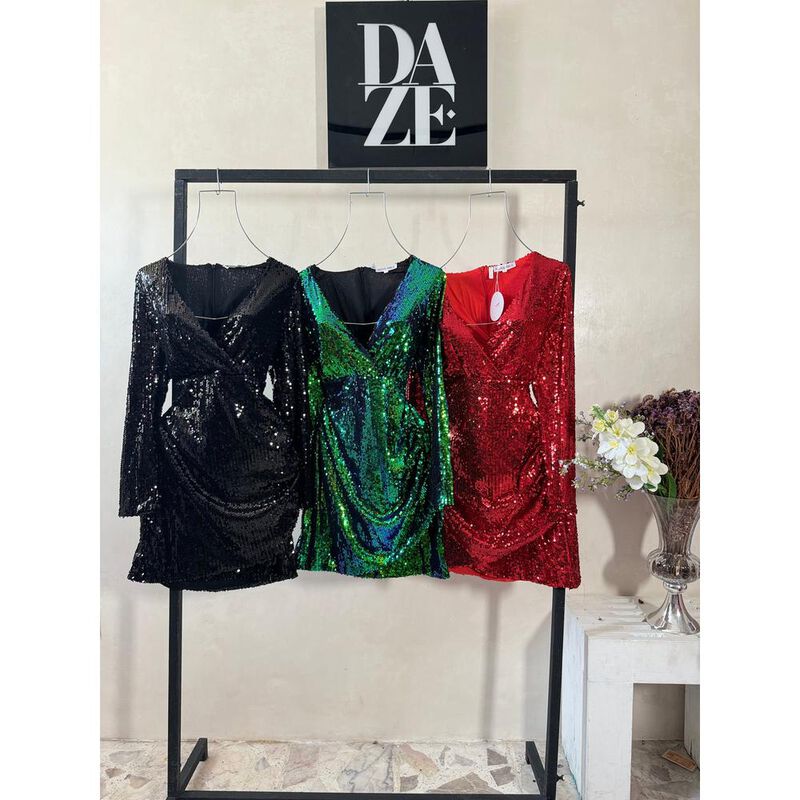 Vestido de lentejuelas image number null