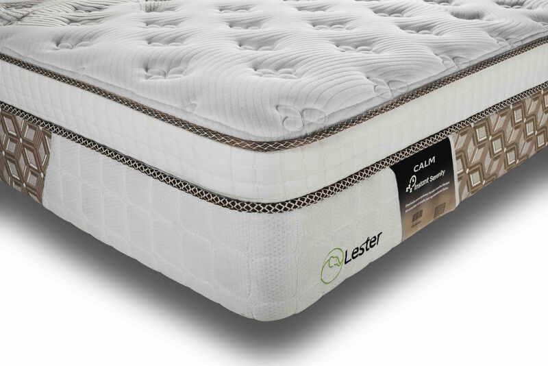 Lester Calm Colch&oacute;n Queen Size - Firme - H&iacute;brid... image number null
