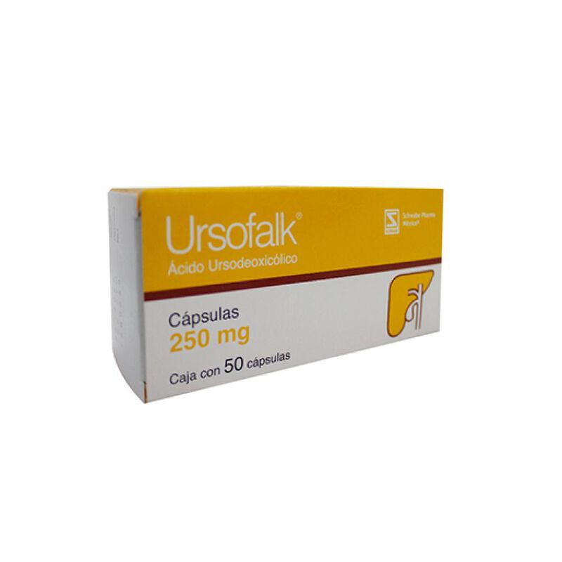 Ursofalk 250 Mg 50 C&aacute;psula(s) image number null
