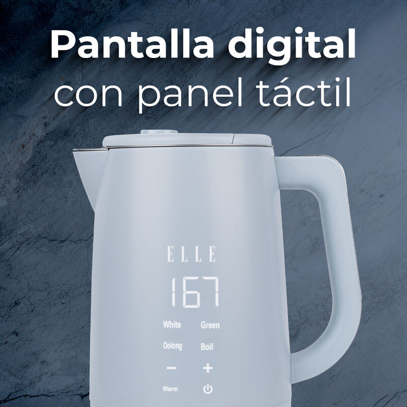 Hervidor ELLE Digital 1.7L Control T&aacute;ctil Contr... image number null