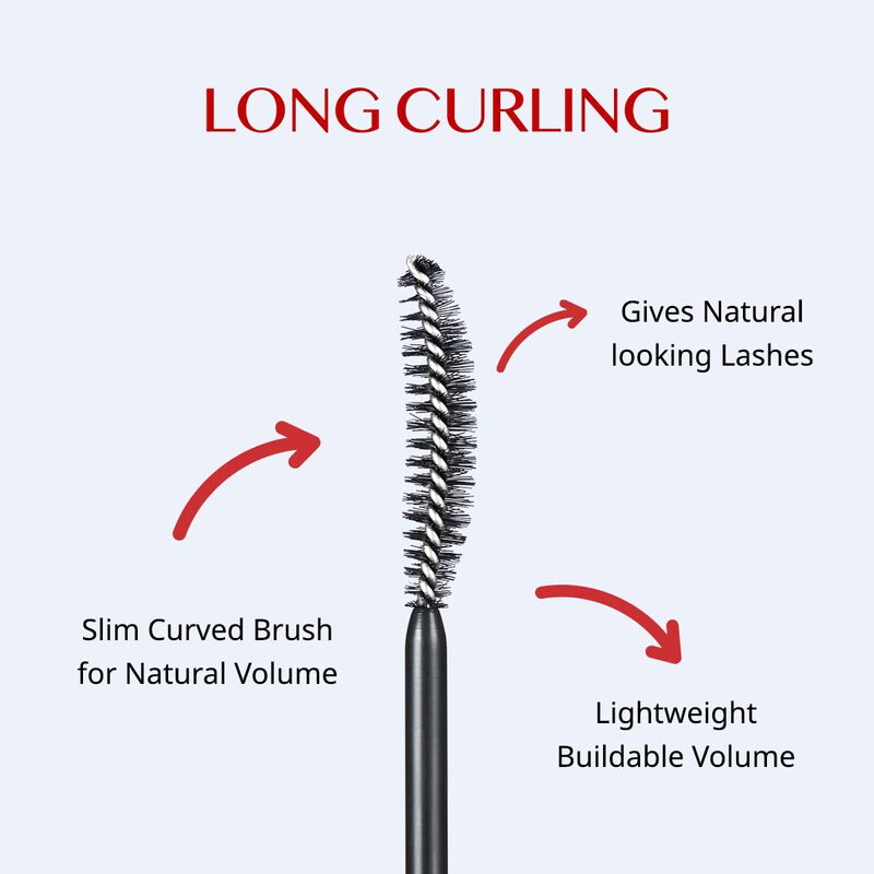 M&aacute;scara Clio Long & Curl Up Impermeable Negra V... image number null