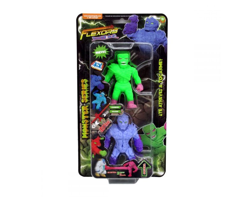 Ruz Flexors Monsters Mini 2 Pack image number null