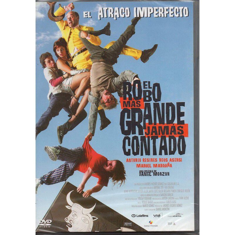 El Robo M&aacute;s Grande Jam&aacute;s Contado [dvd] (2002) image number null