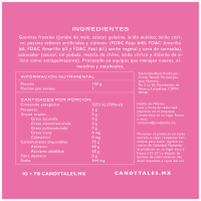 Candy Tales Pack Almendra/Gummy/Cookies con 100... image number null