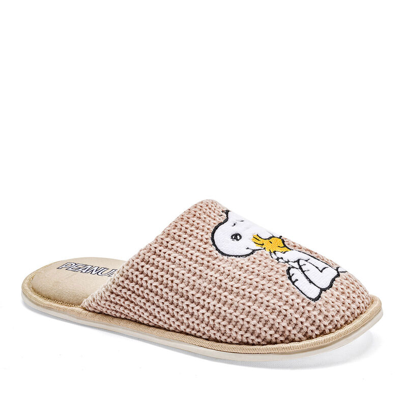 Arra Pantufla para mujer beige blanco image number null