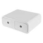 Organizador De Escritorio Multiusos Blanco  Soporte Monitor