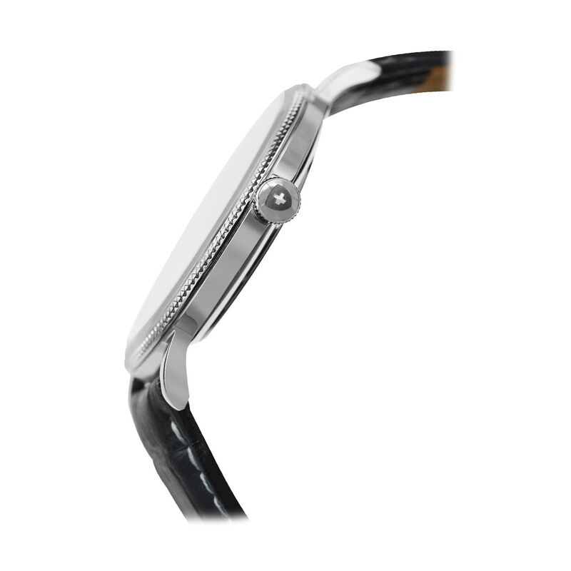 Reloj Nivada Caballero Acero/Piel Blanco Romano image number null