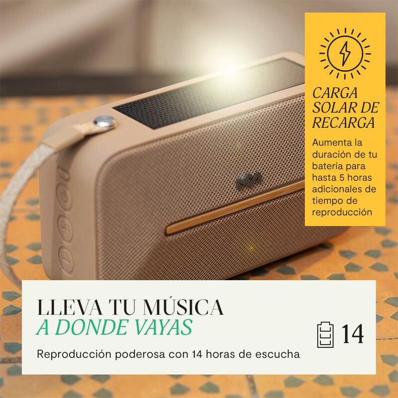 Bocina Rise Up Solar Cream The House of Marley ... image number null