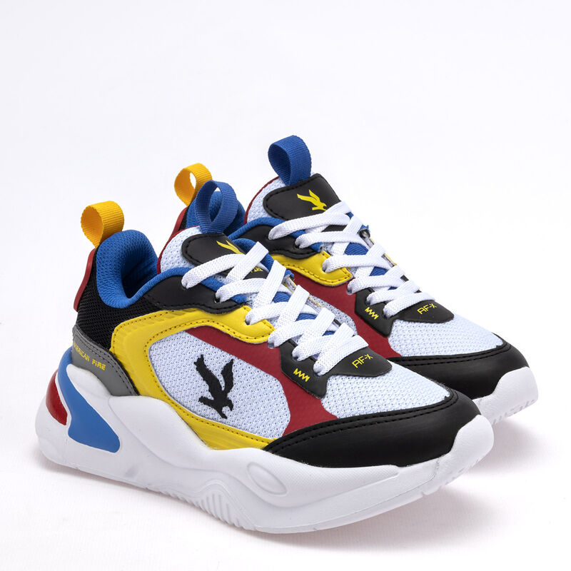 American Fire Tenis urbano para ni&ntilde;o blanco mul... image number null