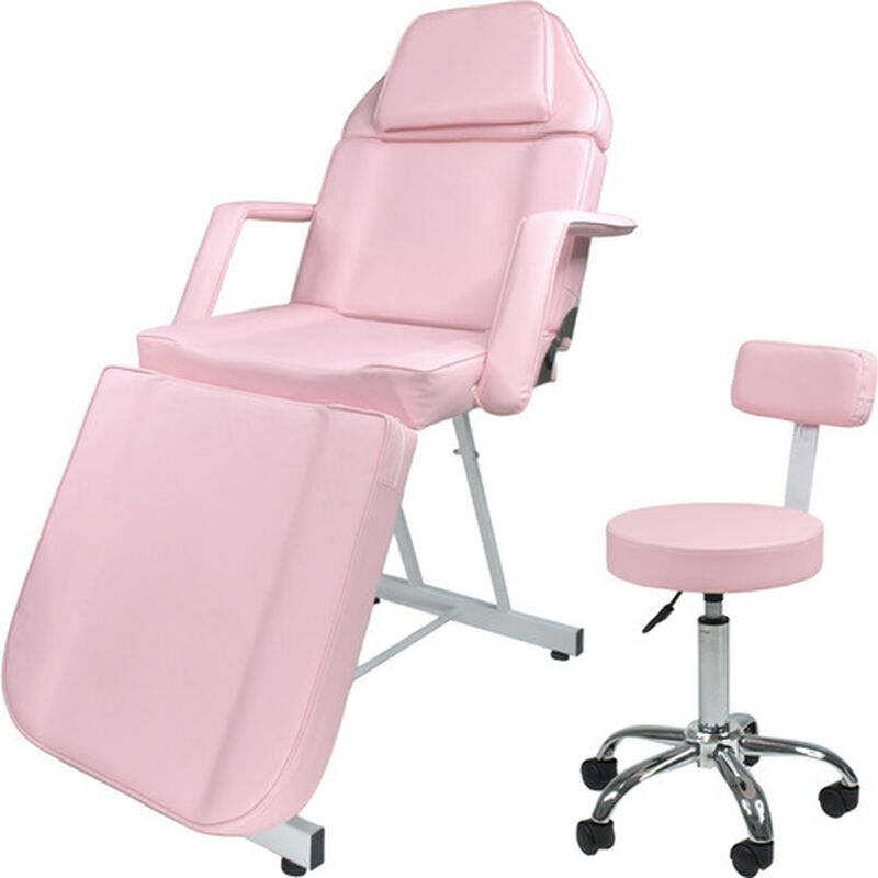 Silla Faciales Reclinable Sill&oacute;n Cama Masaje Sp... image number null