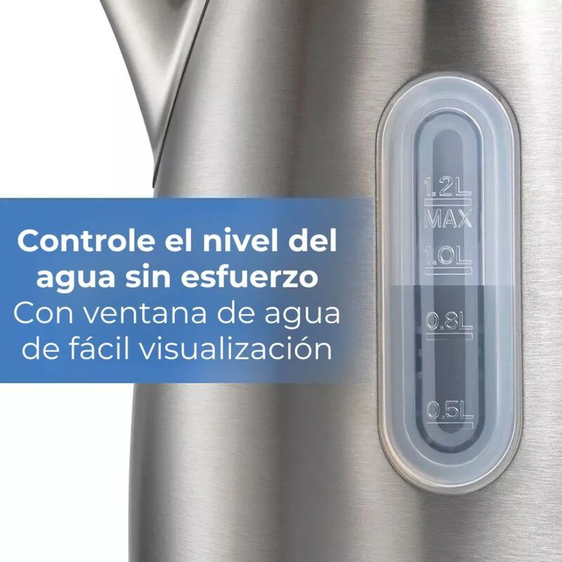 Jarra El&eacute;ctrica Hamilton Beach Plateada 1.2l image number null