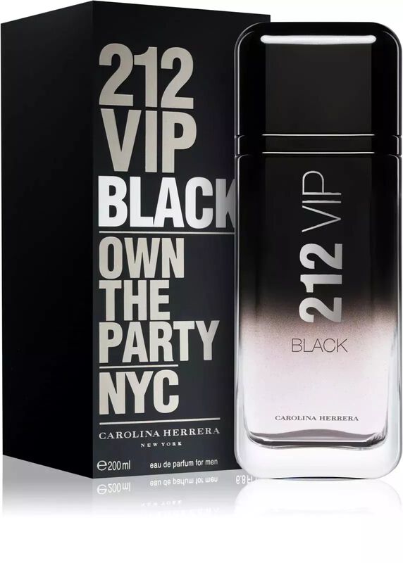 Perfume 212 Vip Black Carolina Herrera  200 Ml ... image number null