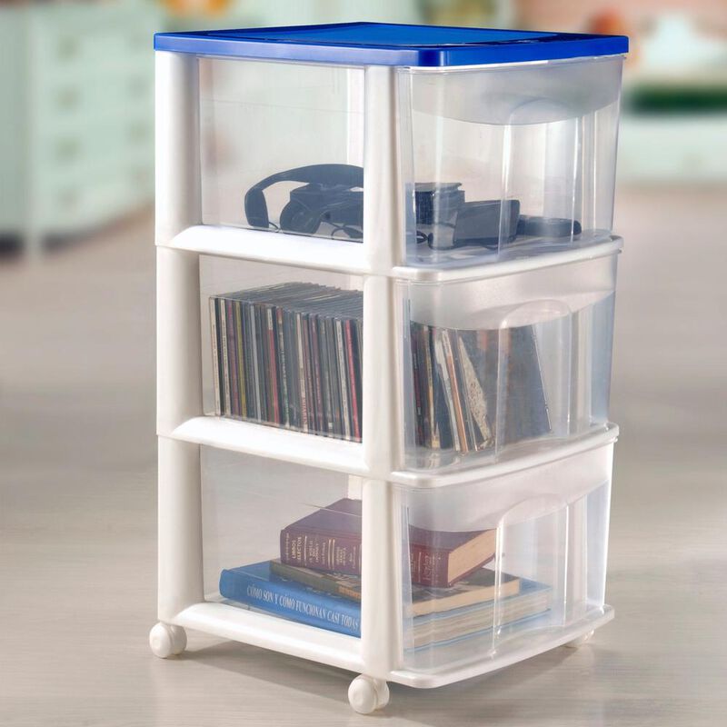 Organizador Cajonera Altos Casa Oficina Papel R... image number null