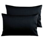 Fundas de Almohada Suaves y Duraderas Negro Kyuden Home