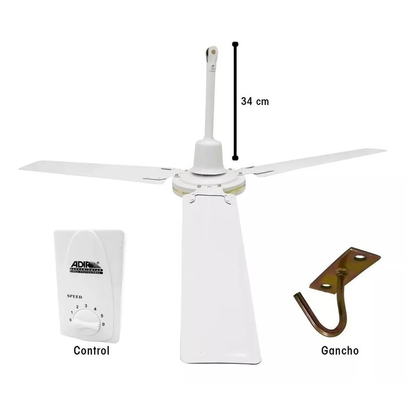 Ventilador Adir de techo de 56 image number null