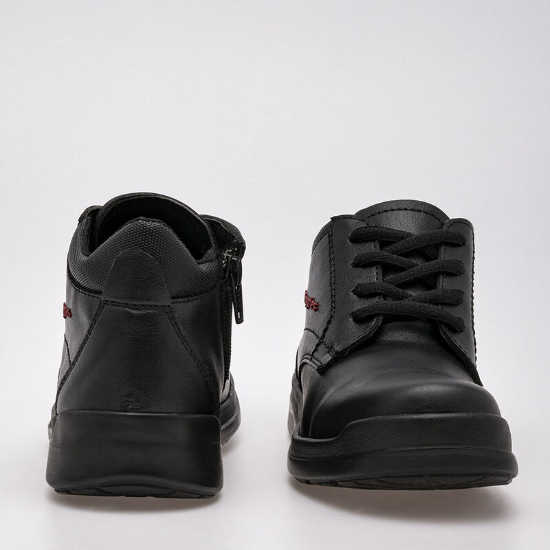Hush Puppies Kids Bota para ni&ntilde;o negro image number null