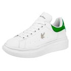American Fire Tenis urbano para hombre blanco verde