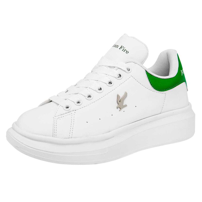 American Fire Tenis urbano para hombre blanco v... image number null
