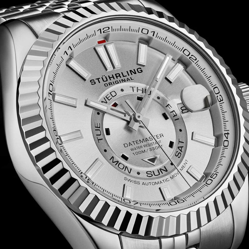 Reloj Stuhrling para hombre 1020.04 automático ... image number null