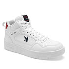 American Fire tenis para hombre blanco rojo cod 140951-F