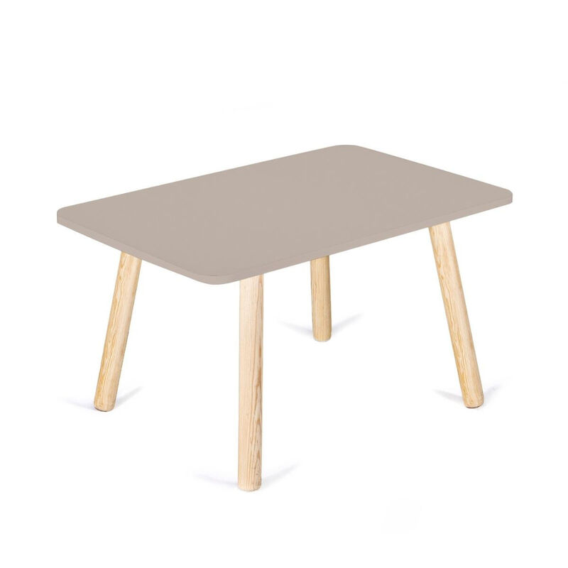 Mesa Rectangular Amplia de Madera para Ni&ntilde;os Y ... image number null
