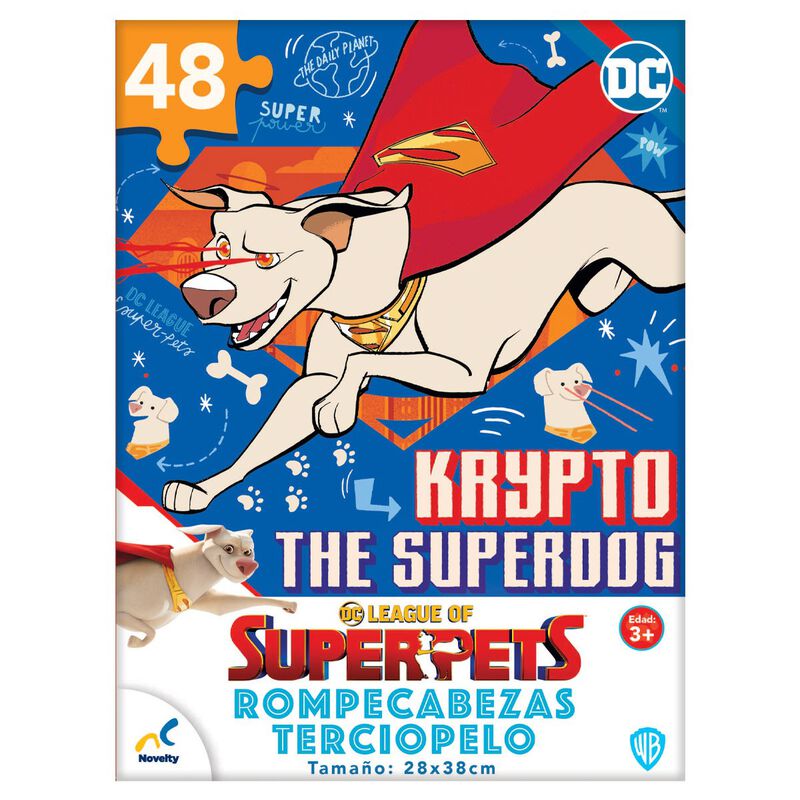 Rompecabezas con Terciopelo DC Super Pets image number null