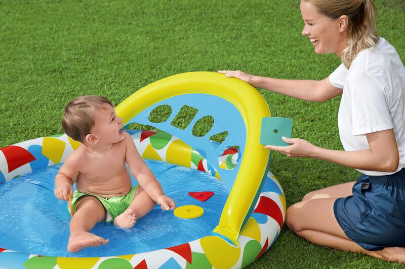 Alberca Inflable 4+Mes Salpica y Aprende c/5 Fi... image number null