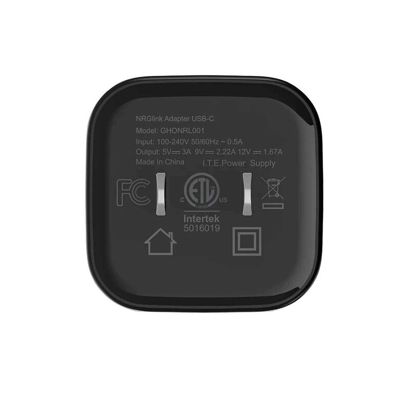 Cargador AC GHOSTEK USB-C PD 20W Universal Negr... image number null