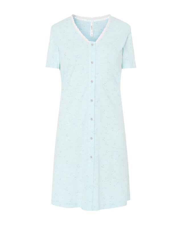 Camis&oacute;n Corto Estampado Plata Verde image number null