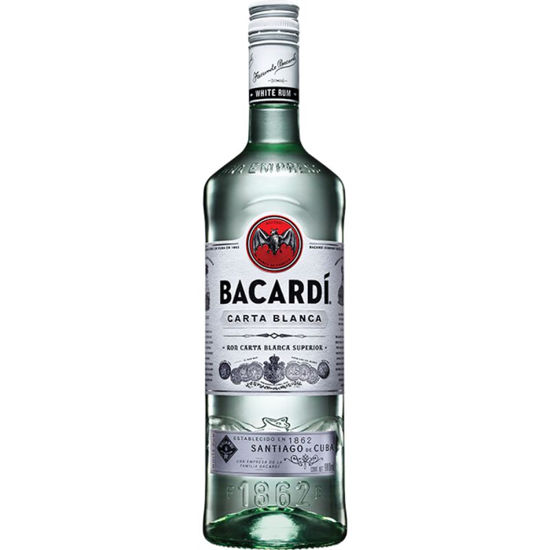 Ron Bacardi Blanco  980 ml (Individual) image number null