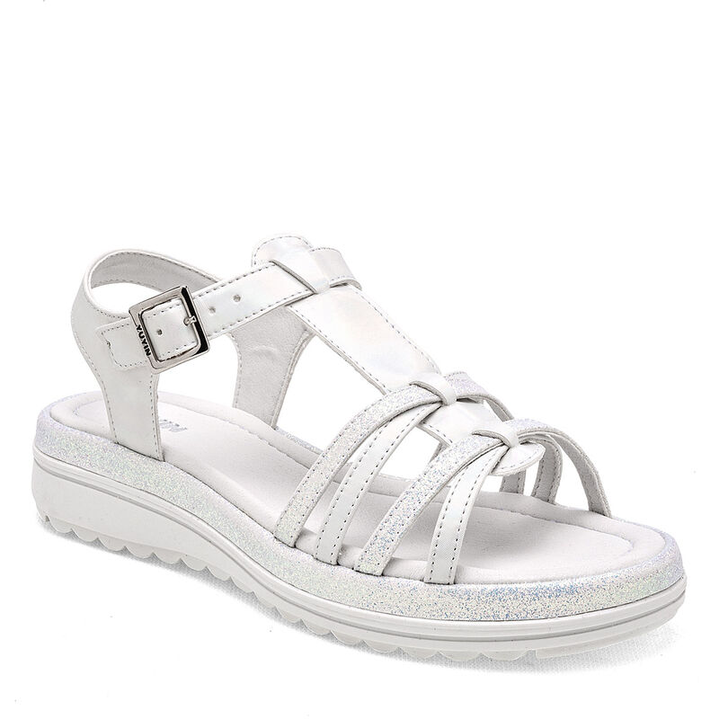 Yuyin Sandalia para mujer blanco image number null