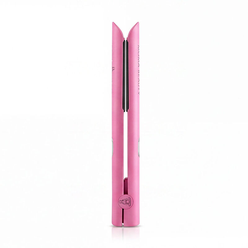 Plancha Karma Beauty De Titanio I&oacute;nica Rosa Con... image number null