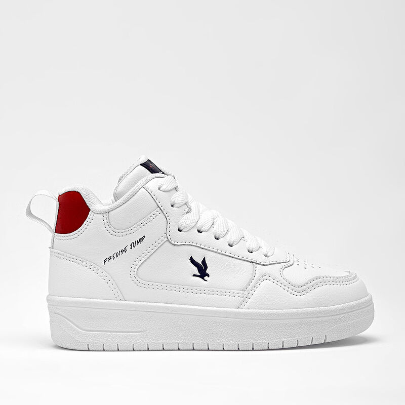 American Fire tenis para ni&ntilde;o blanco rojo cod 1... image number null