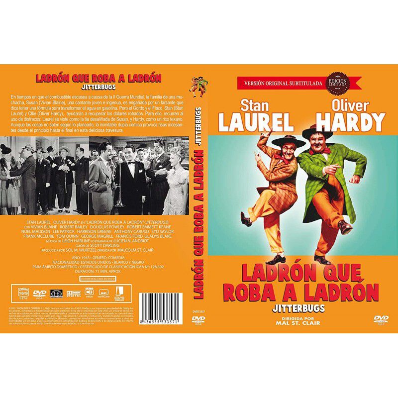 Ladr&oacute;n Que Roba A Ladr&oacute;n (v.o.s.) Dvd 1943 Jitt... image number null
